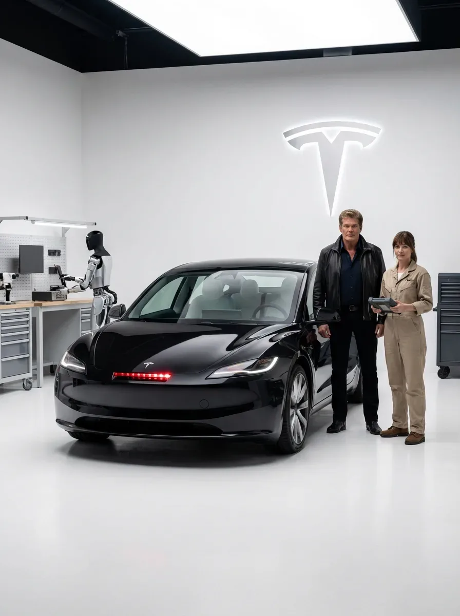 David Hasselhoff, umakni se: Tesla je ravnokar postala KITT, o katerem smo sanjali v 80-ih – Tesla FSD vozi odlično