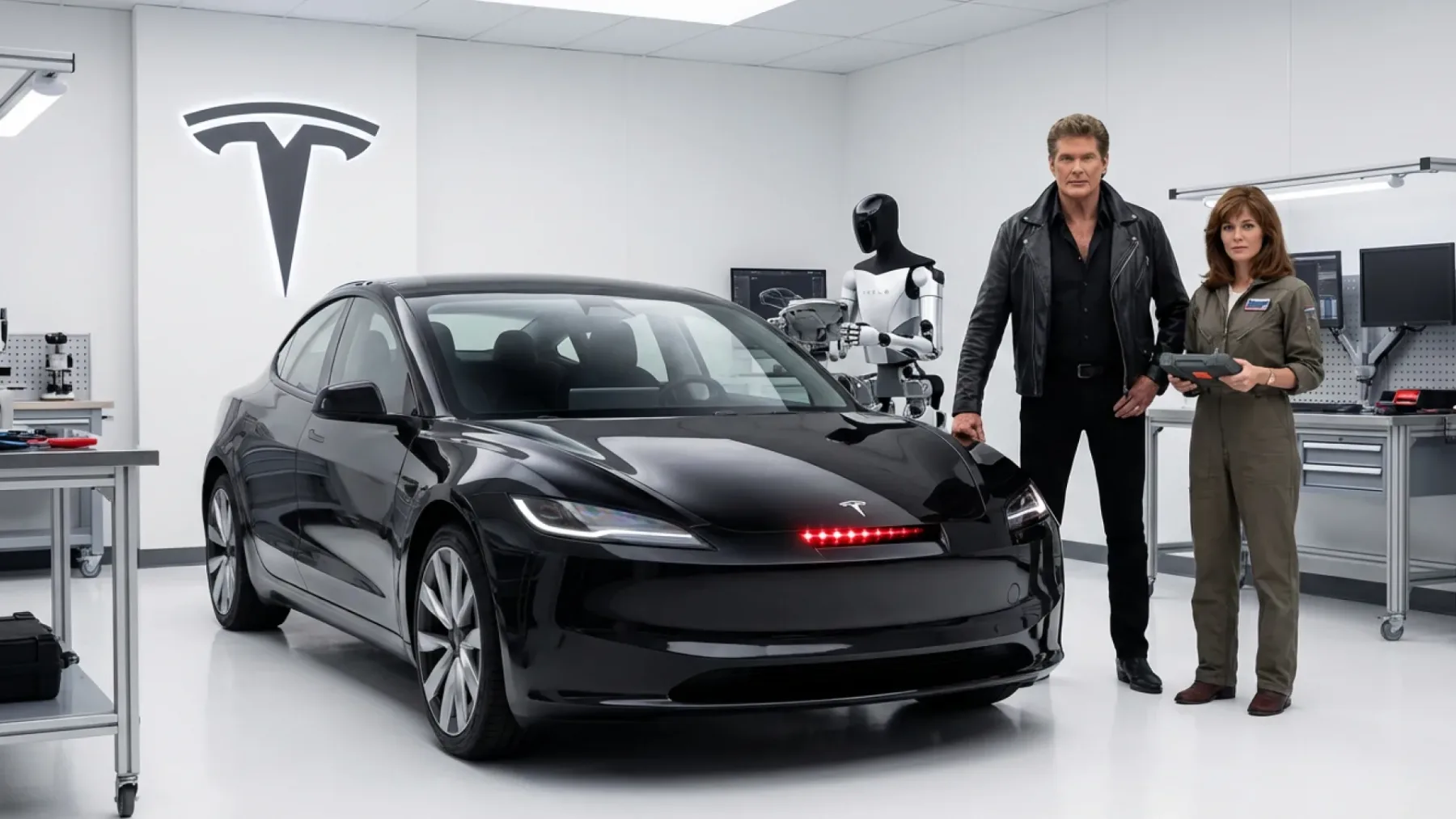 David Hasselhoff, umakni se: Tesla je ravnokar postala KITT, o katerem smo sanjali v 80-ih – Tesla FSD vozi odlično