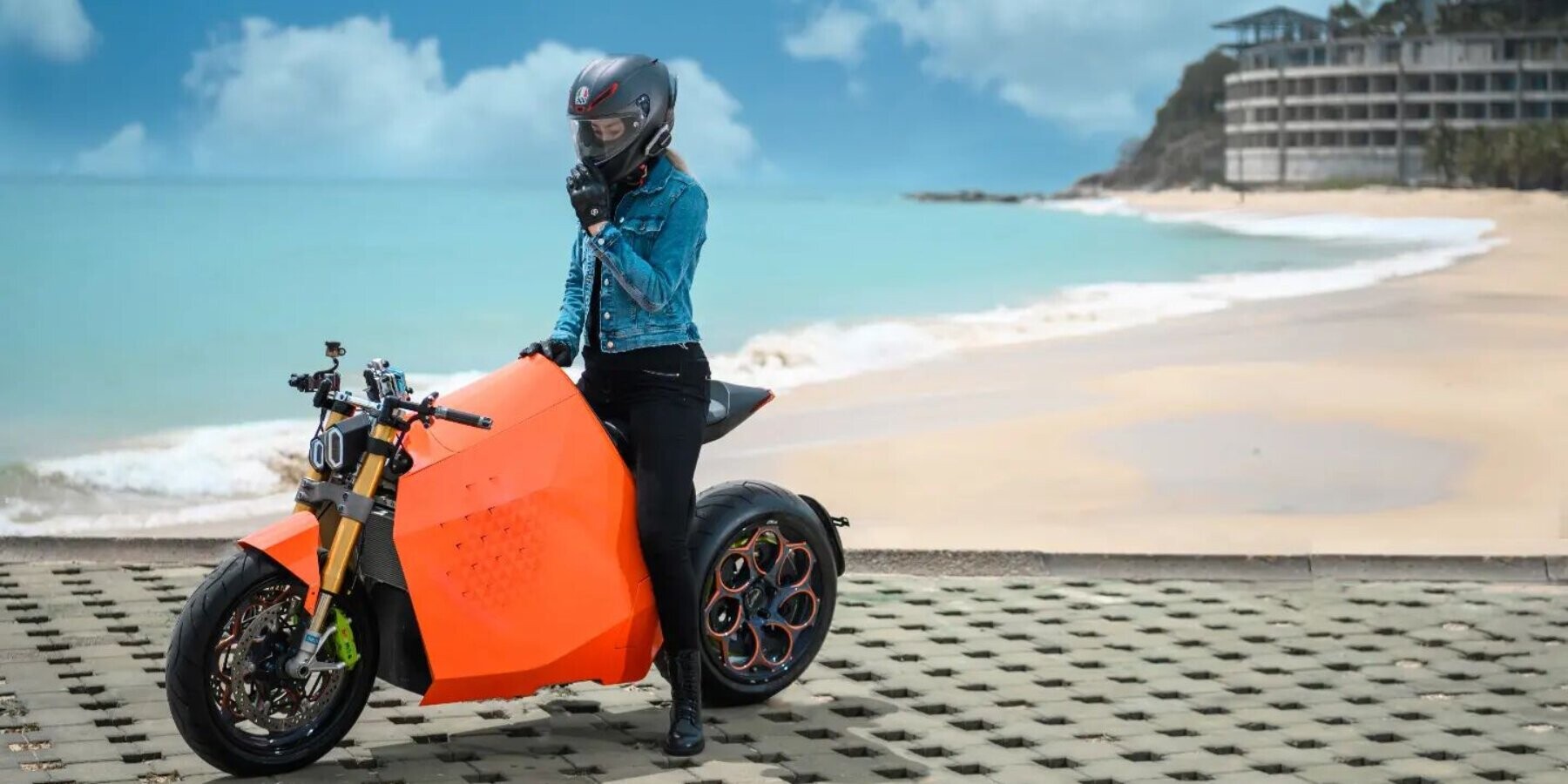 DaVinci DC100 – je najbolj napreden motocikel vseh časov