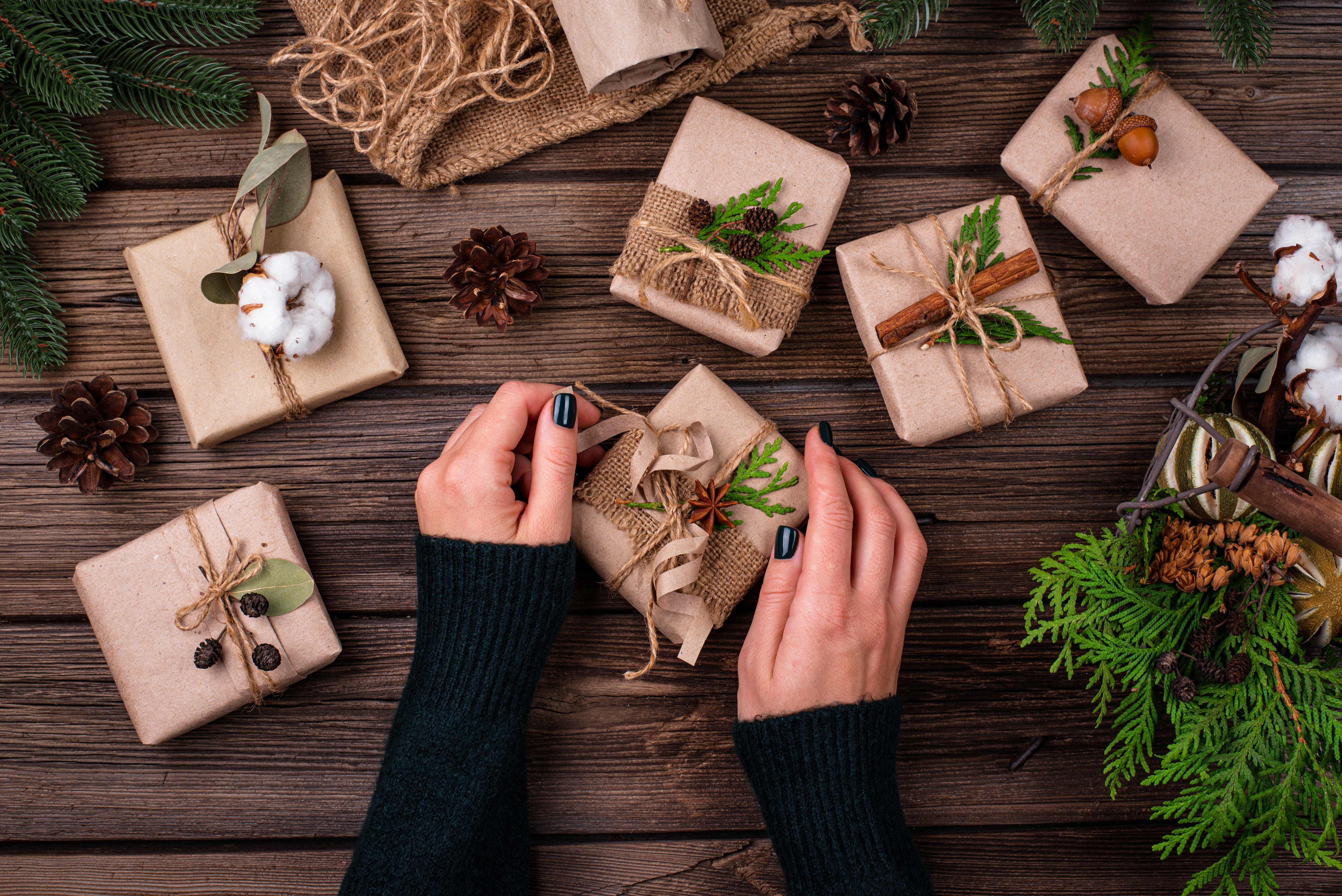 DIY: ideje za zavijanje daril