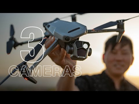 DJI Mavic 3 Pro: letalski filmski studio s sistemom treh leč