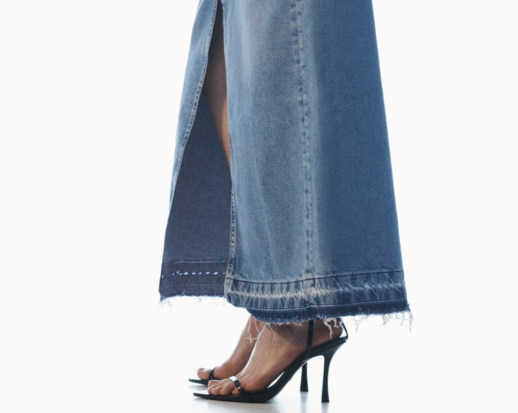 Dolgo jeans krilo je modni trend 2023