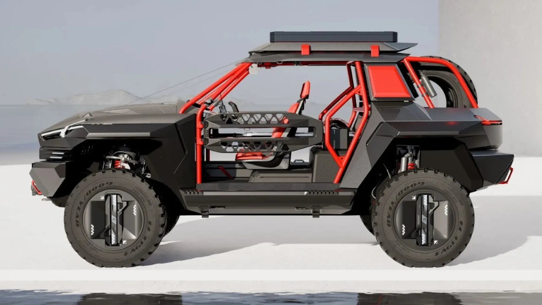Dongfeng M-Hunter: Kitajski SUV, ki vozi kot Jeep in izgleda kot robot