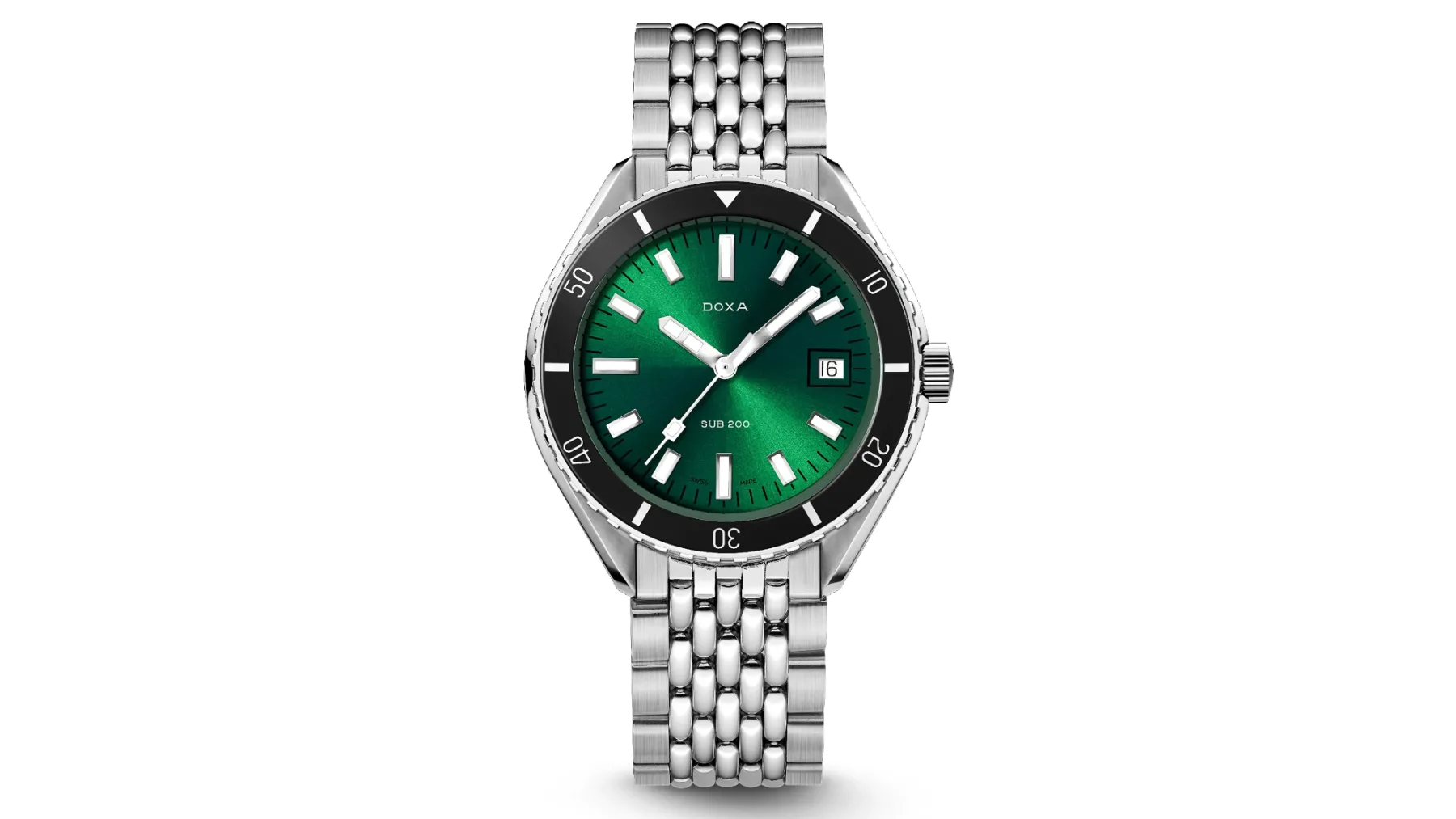 Doxa SUB 200 z jekleno luneto: Ko se potapljaška legenda obleče v smoking in zasije bolj kot Seiko, Longines ali Baltic