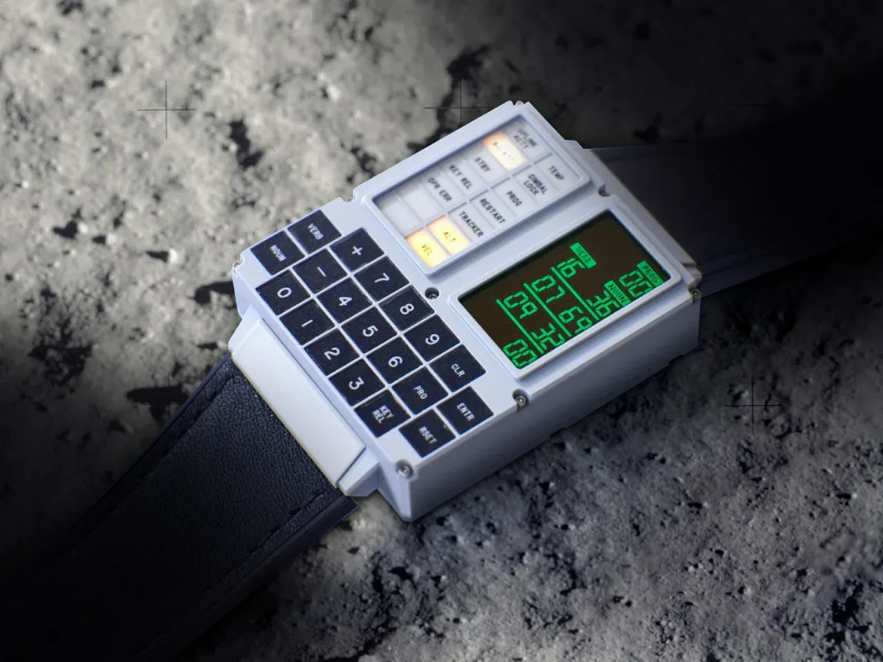 DSKY Moonwatch: Retro-futuristična ura za sodobne astronavte