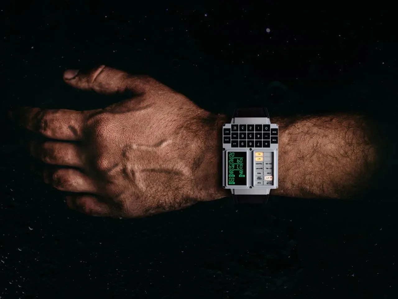 DSKY Moonwatch: Retro-futuristična ura za sodobne astronavte