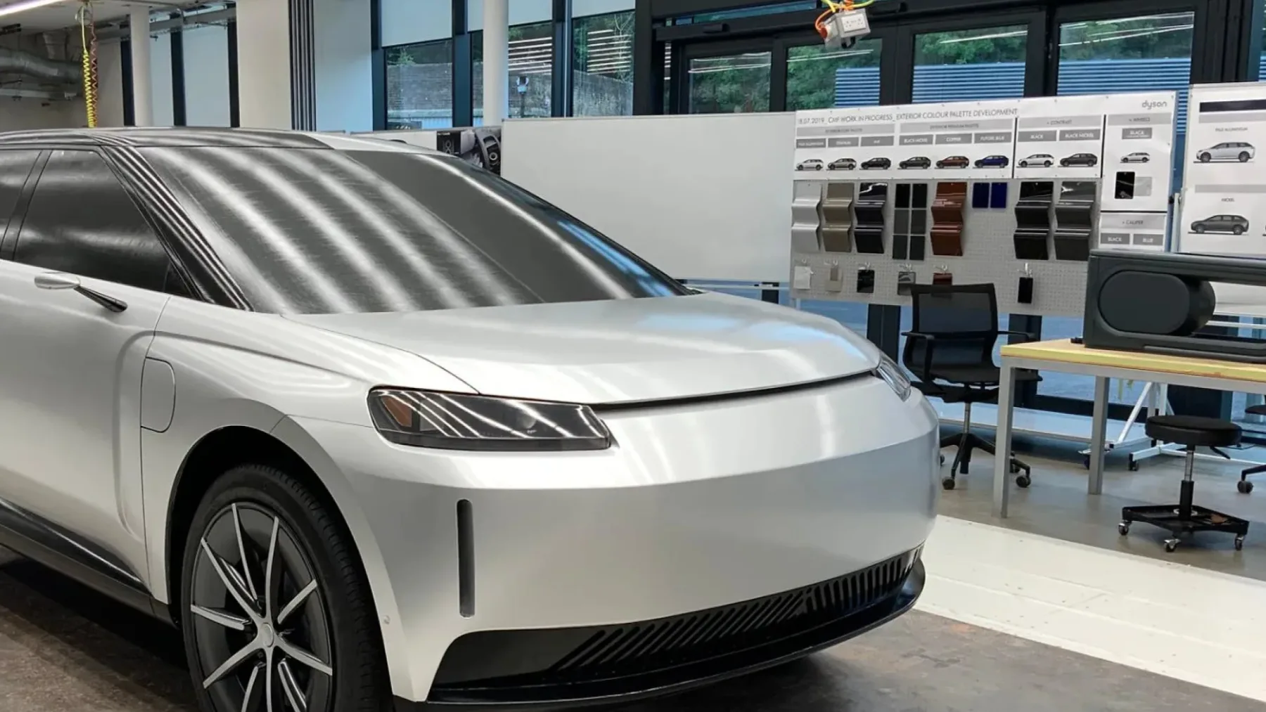 Dyson EV: Britanski Tesla, ki bi lahko spremenil svet, a je zdaj le mit in legendarna risba
