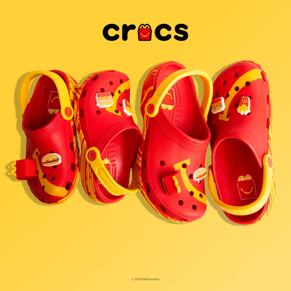 Ekskluzivno: Crocs in McDonald’s ustvarila Happy Meal čevlje, ki ti pričarajo nasmeh!