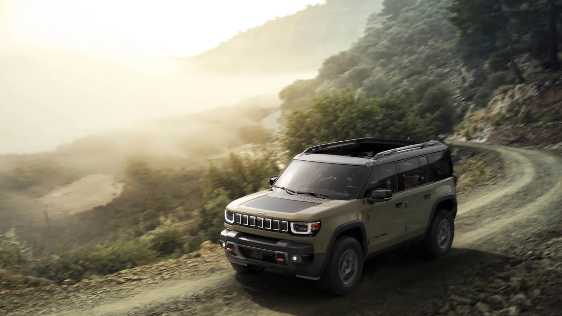 Električni Jeep Recon 2026: Električni terenec, ki zgrmi do stotice hitreje kot tvoja kavna mašina