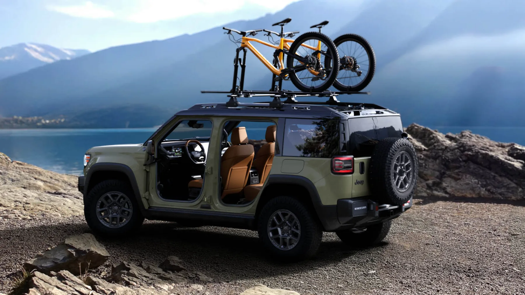 Električni Jeep Recon 2026: Električni terenec, ki zgrmi do stotice hitreje kot tvoja kavna mašina