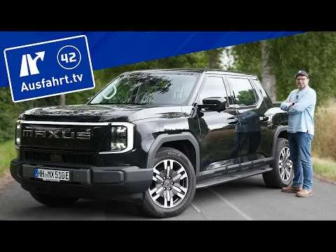 Električni pick‑up Maxus eTerron 9 – je prvi pravi električni 4×4 pick‑up v Evropi