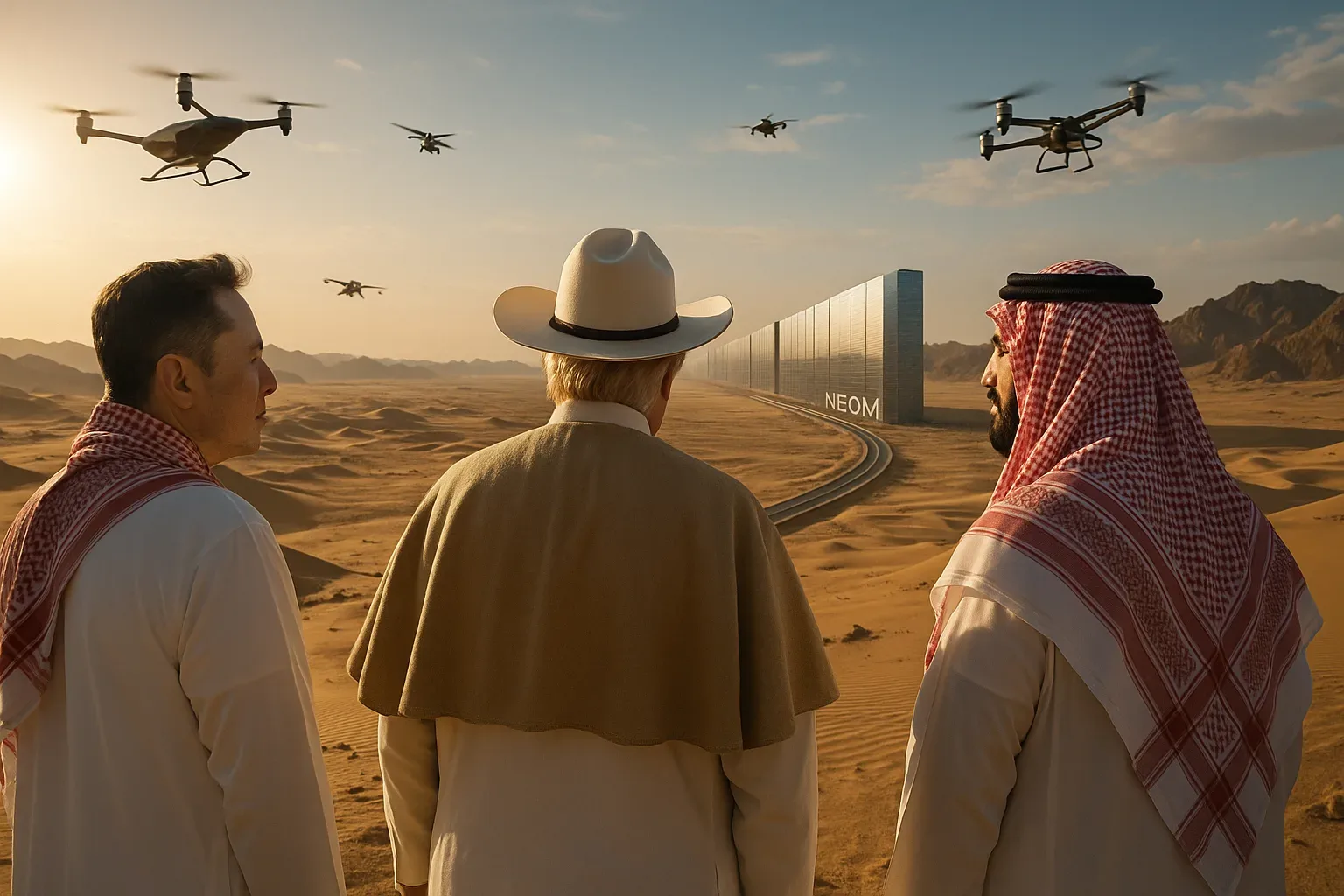 Elon Musk bo gradil te šokantne stvari v Savdski Arabiji: prihodnost za pogumne
