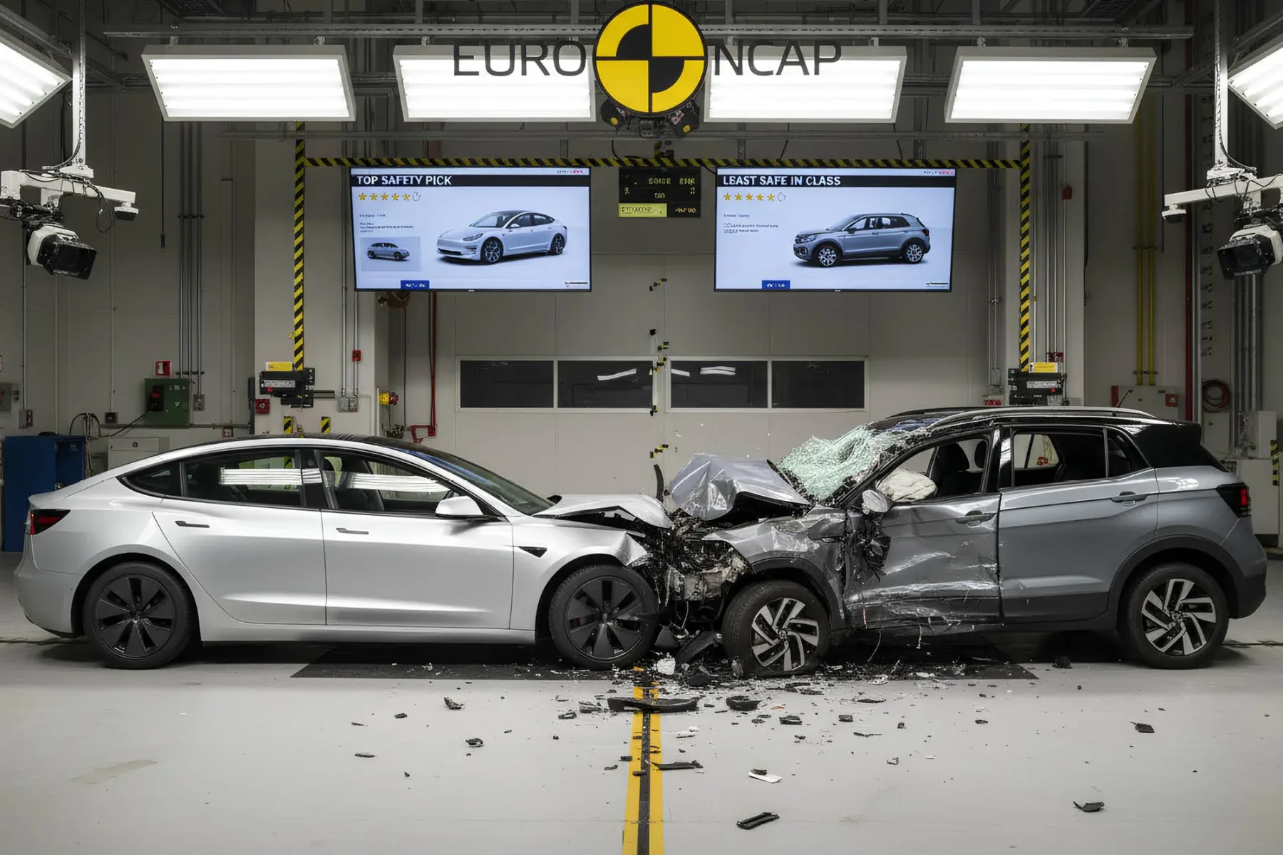 Euro NCAP 2025: Varnostni šok za VW, Renault in EU – Kitajci, Japonci in Turki postavljajo nove standarde, Evropejci pa iščejo izgovore