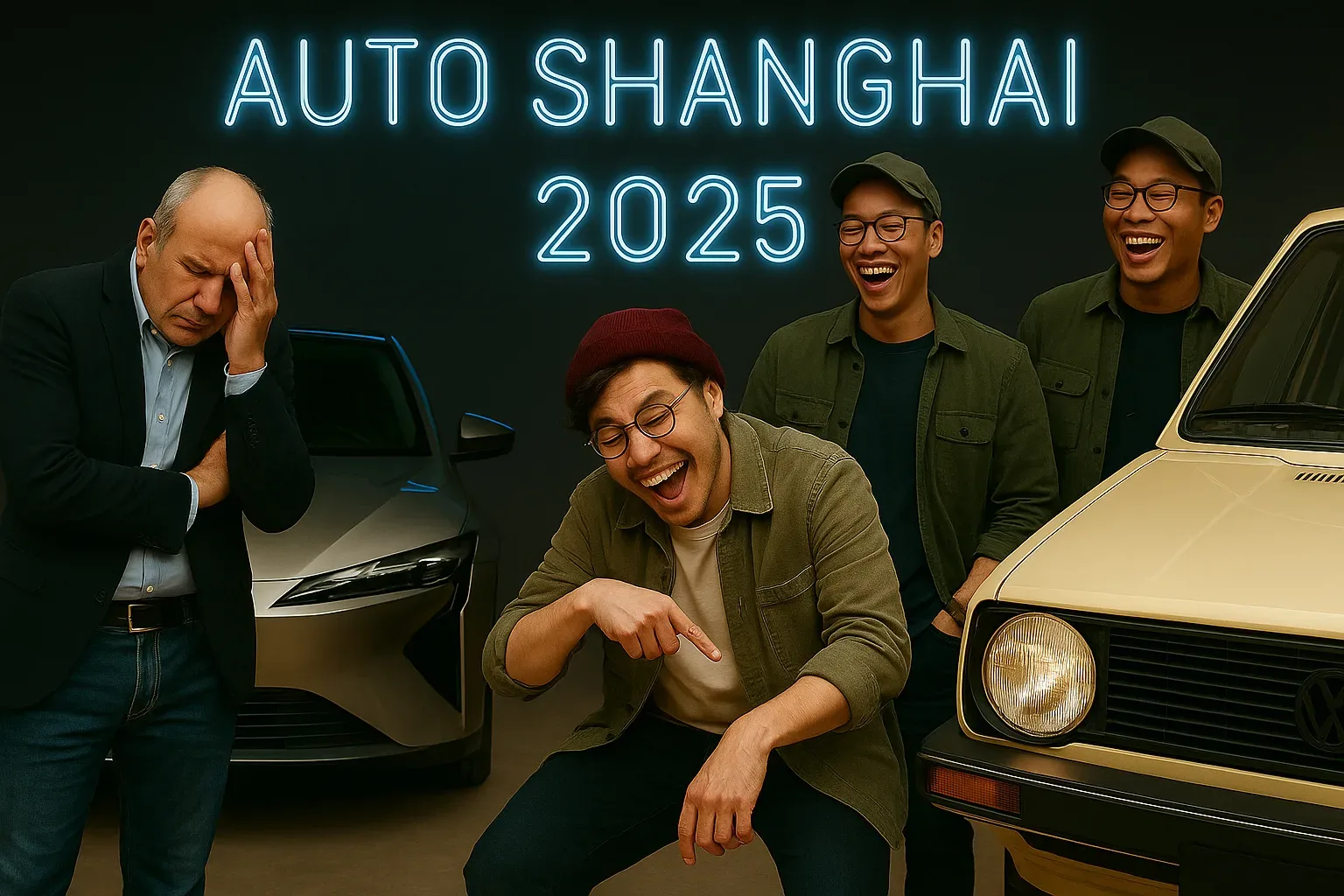 Evropa v šoku! Auto Shanghai 2025: Ko Kitajska prevzame volan (in mi evropejci sedimo na zadnjih sedežih)