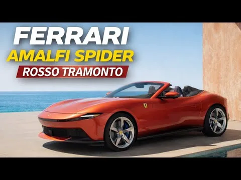 Ferrari Amalfi Spider: Ko popolnemu avtomobilu odrežejo streho in dodajo 631 konjev čiste poezije