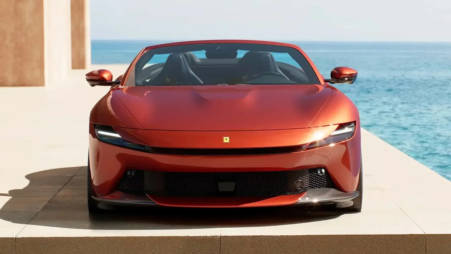 Ferrari Amalfi Spider: Ko popolnemu avtomobilu odrežejo streho in dodajo 631 konjev čiste poezije