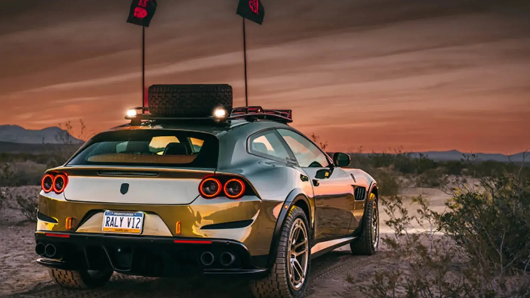 Ferrari GTC4Lusso postane terenska zver: GlasWerks Elevato 2025 prinaša V12 moč na makadam