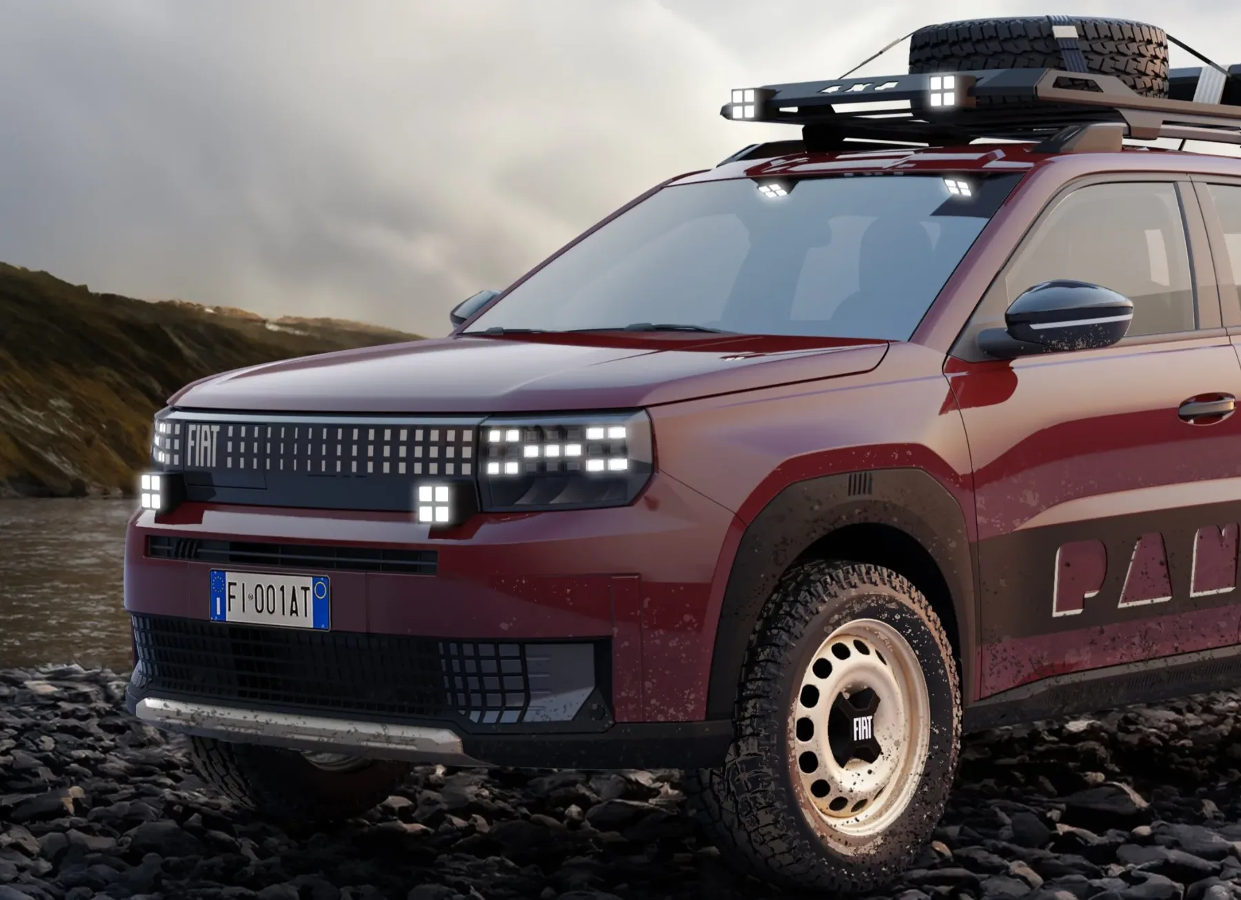 Fiat Grande Panda 4×4: vrača se tja, kjer se cesta konča