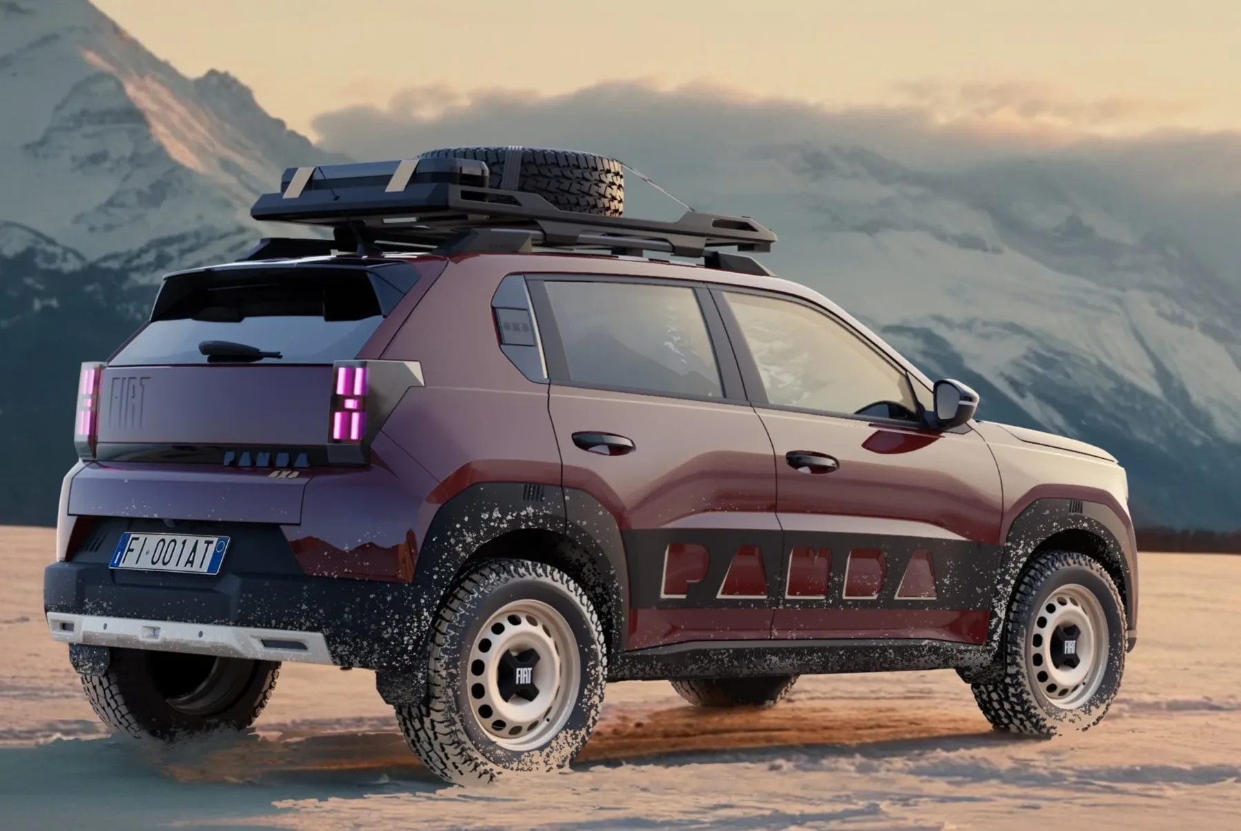 Fiat Grande Panda 4×4: vrača se tja, kjer se cesta konča