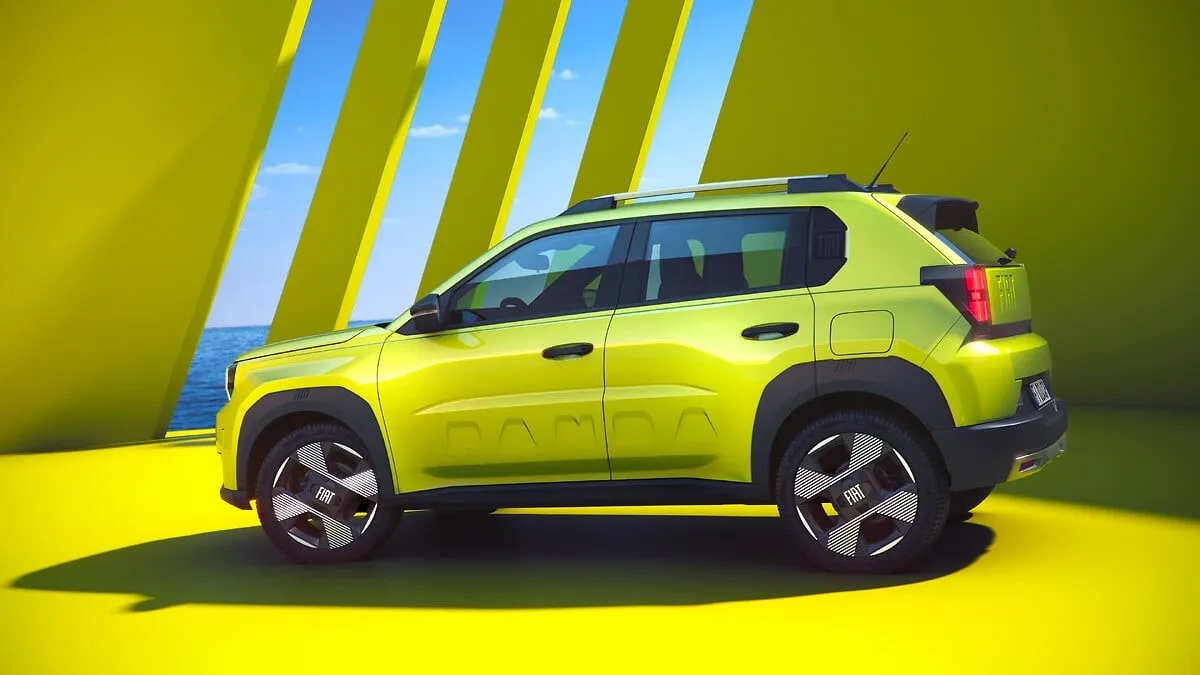 Fiat Grande Panda: električna evoluicja v retro škatlasti obliki, ki je zelo KUL