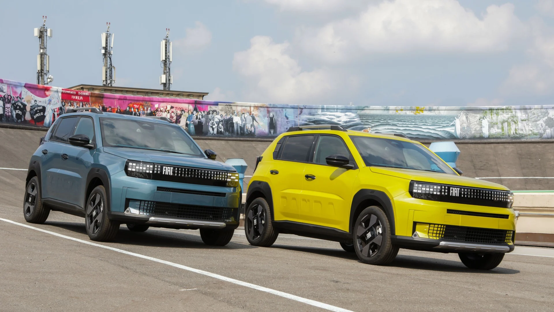 Fiat Grande Panda: električna evoluicja v retro škatlasti obliki, ki je zelo KUL