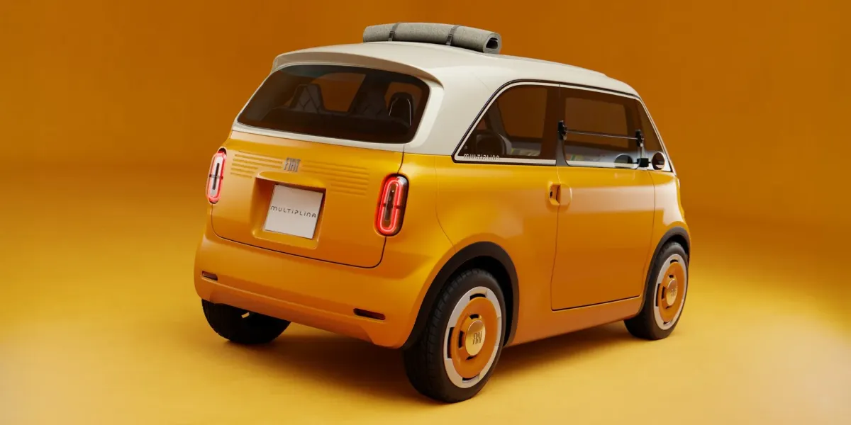 Fiat Multiplina: Kultna italijanska mikrobubica iz leta 1956 se vrača kot električni mestni rešitelj – slika 1