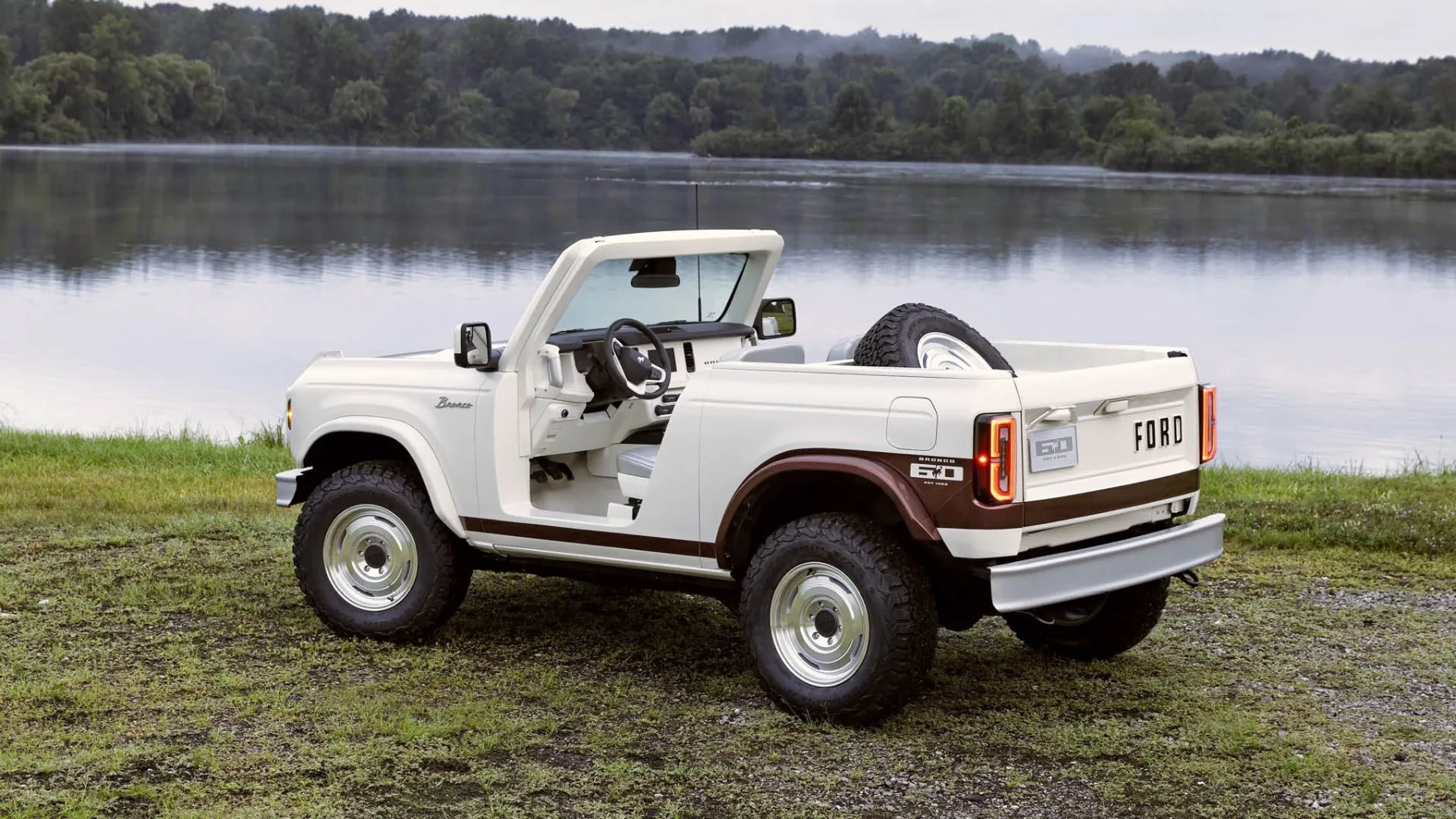 Ford Bronco Roadster Concept – čisti zrak, čiste korenine: radikalno preprost poklon U13 (1966) z Montereyja