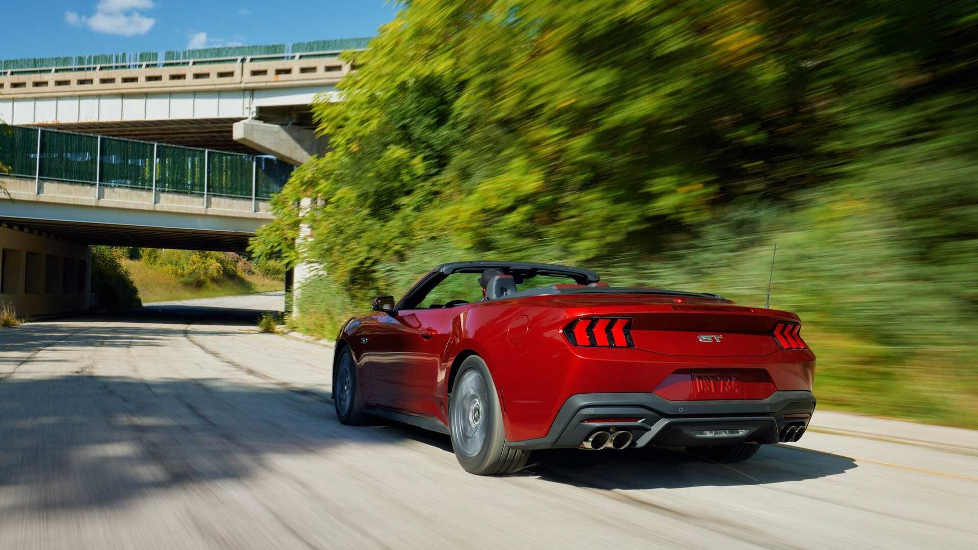 Ford Mustang (2024): izboljšana notranjost in tehnični bonbončki