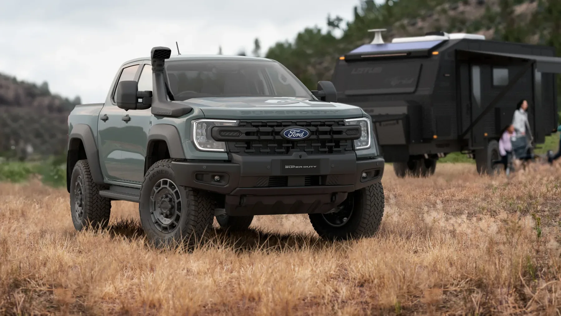 Ford Ranger Super Duty XLT 2026: Midsize pošast, ki vleče kot tovornjak in se smeji fiziki