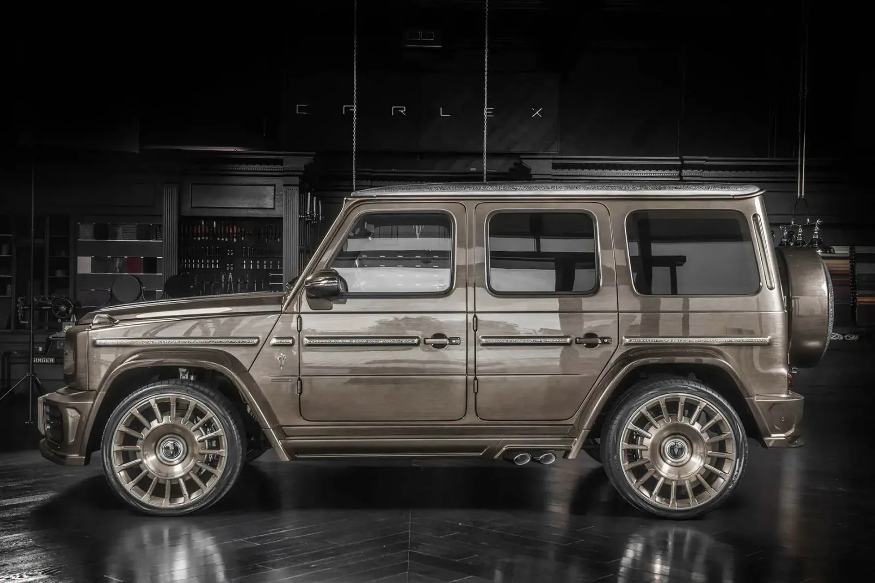 G-Falcon Carlex: Mercedes G63 spremenjen ekstravagantno lovsko skulpturo – ker zakaj pa ne?