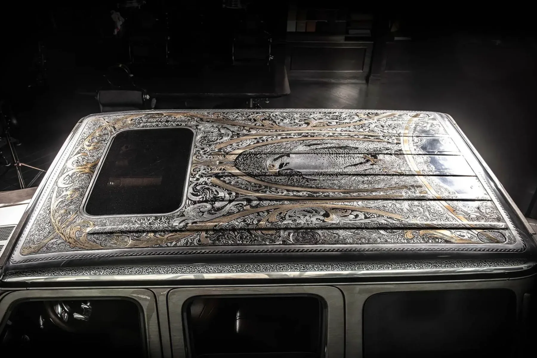 G-Falcon Carlex: Mercedes G63 spremenjen ekstravagantno lovsko skulpturo – ker zakaj pa ne?