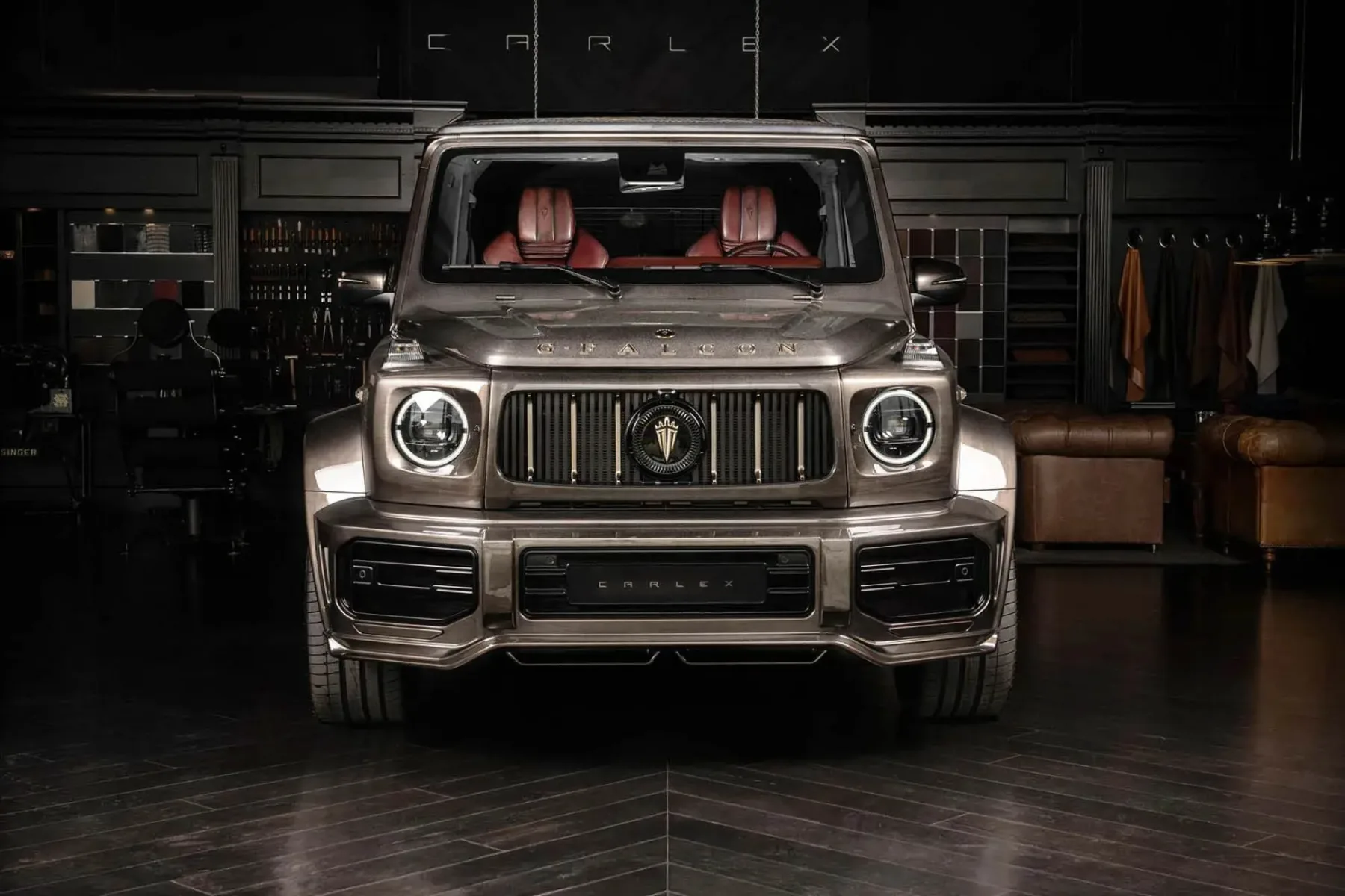 G-Falcon Carlex: Mercedes G63 spremenjen ekstravagantno lovsko skulpturo – ker zakaj pa ne?