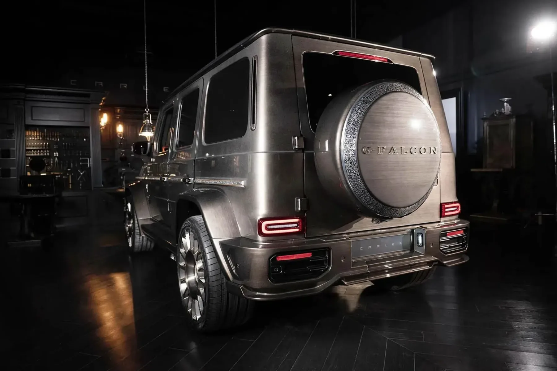 G-Falcon Carlex: Mercedes G63 spremenjen ekstravagantno lovsko skulpturo – ker zakaj pa ne?