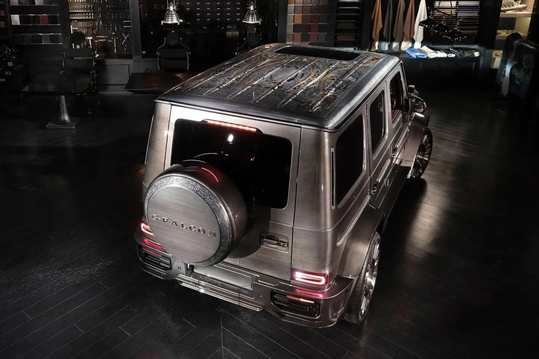 G-Falcon Carlex: Mercedes G63 spremenjen ekstravagantno lovsko skulpturo – ker zakaj pa ne?