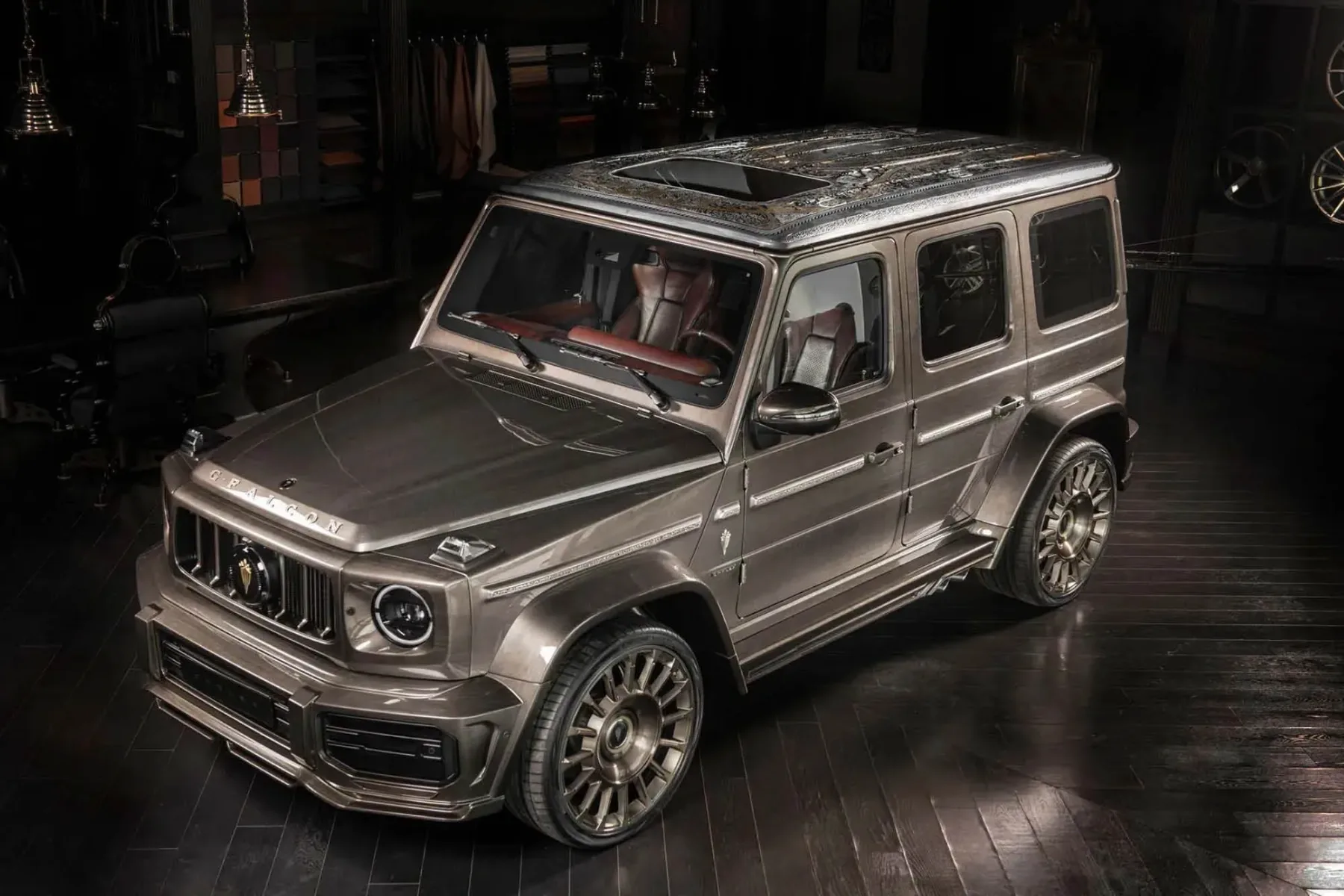 G-Falcon Carlex: Mercedes G63 spremenjen ekstravagantno lovsko skulpturo – ker zakaj pa ne?