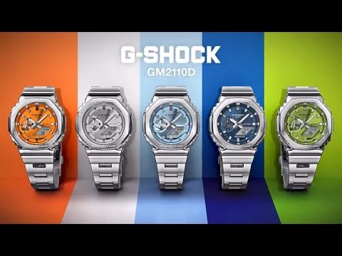 G-SHOCK G-STEEL GM2100D: Kombinacija robustnosti in elegance v uri za 300 evrov