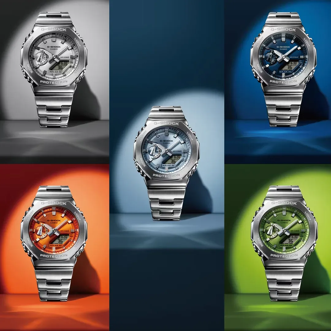 G-SHOCK G-STEEL GM2100D: Kombinacija robustnosti in elegance v uri za 300 evrov