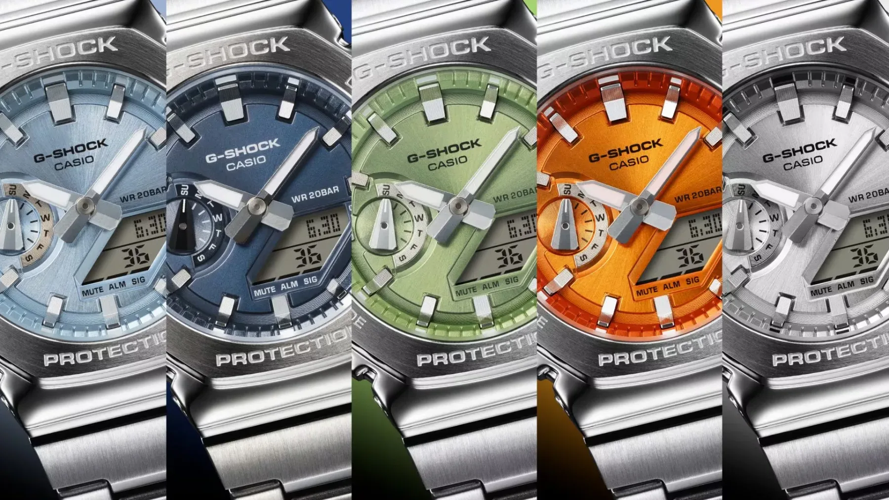 G-SHOCK G-STEEL GM2100D: Kombinacija robustnosti in elegance v uri za 300 evrov