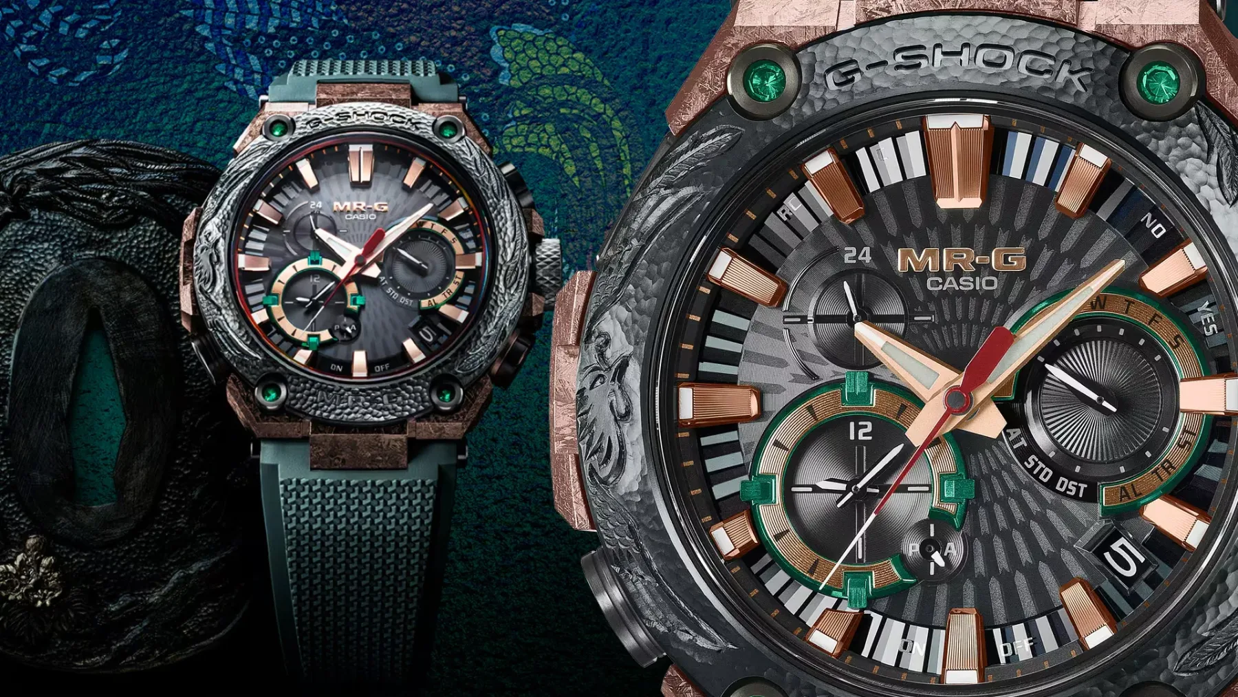 G-SHOCK MRG-B2000KT-3A: Ko samurajski meč sreča tehnologijo za 8.000 dolarjev