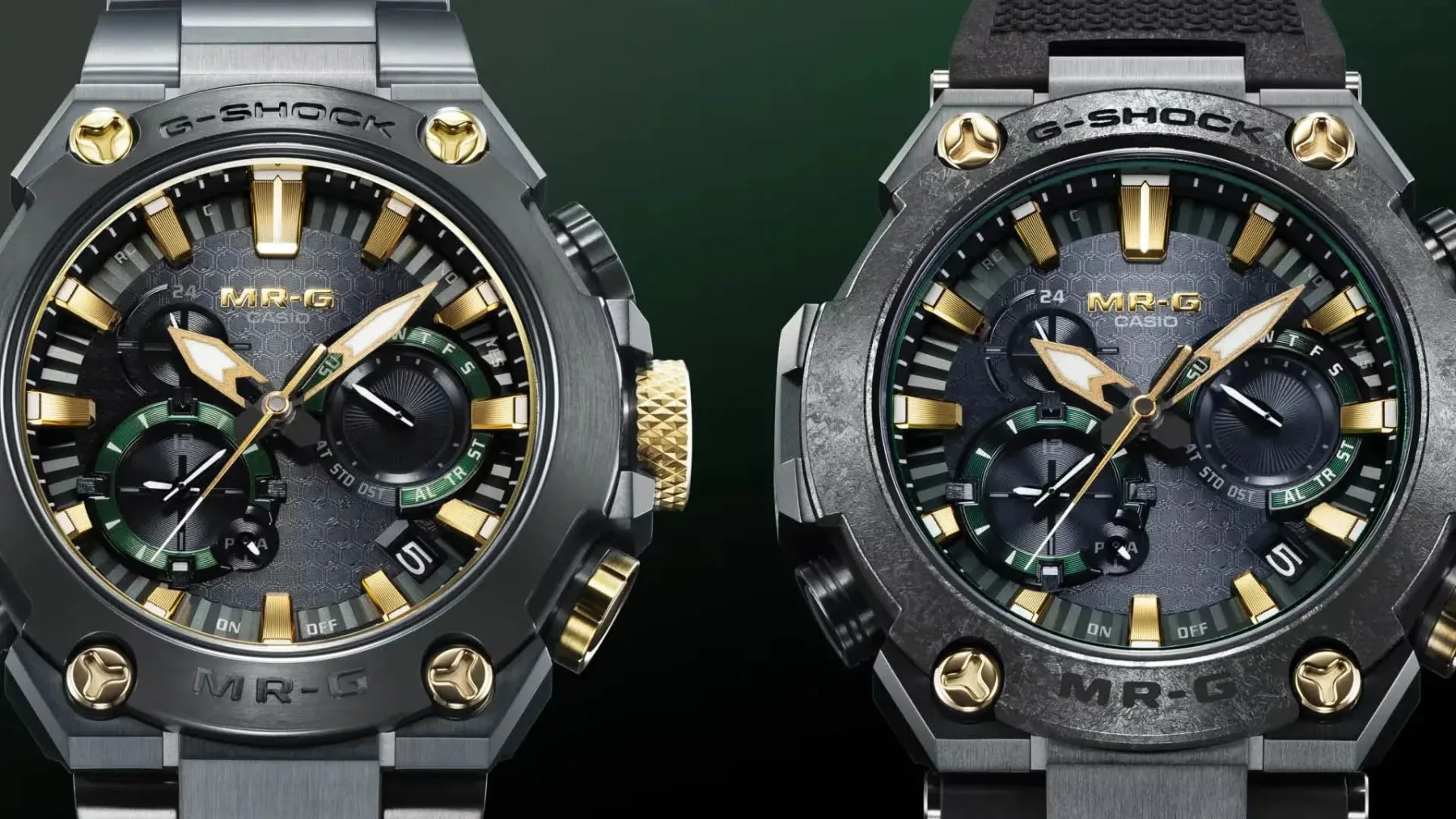 G-SHOCK združuje robustnost s samurajsko eleganco v novih G-SHOCK MR-G modelih za 3.300 $/€