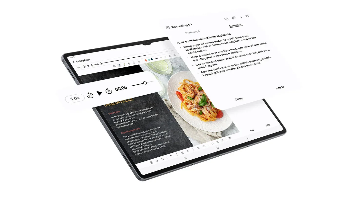 Galaxy Tab S10: Vaša mobilna pisarna in zabava za praznične dni