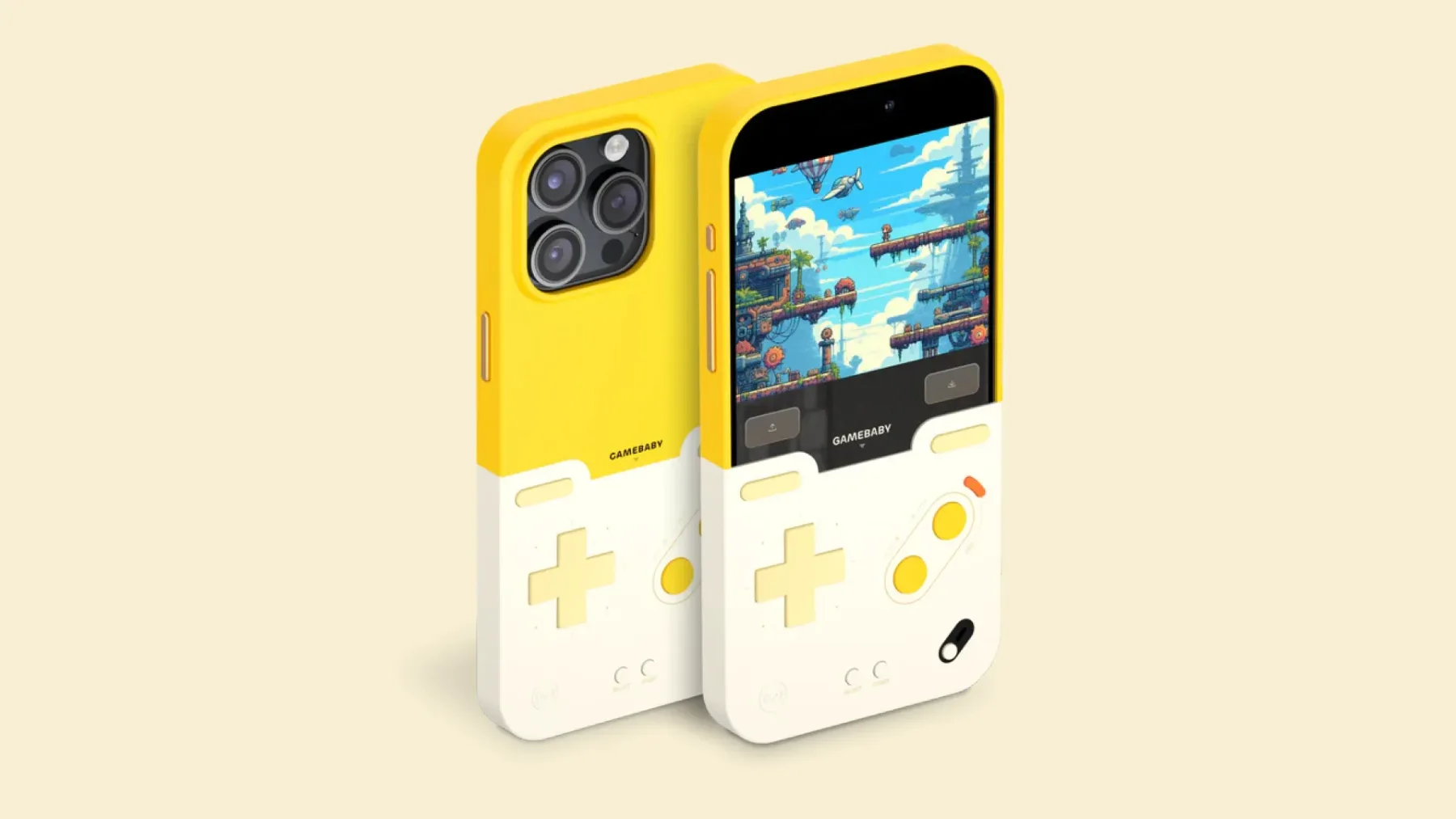 GameBaby: ovitek telefona, ki iPhone 15 in 16 Pro Max spremenita v retro igralno konzolo