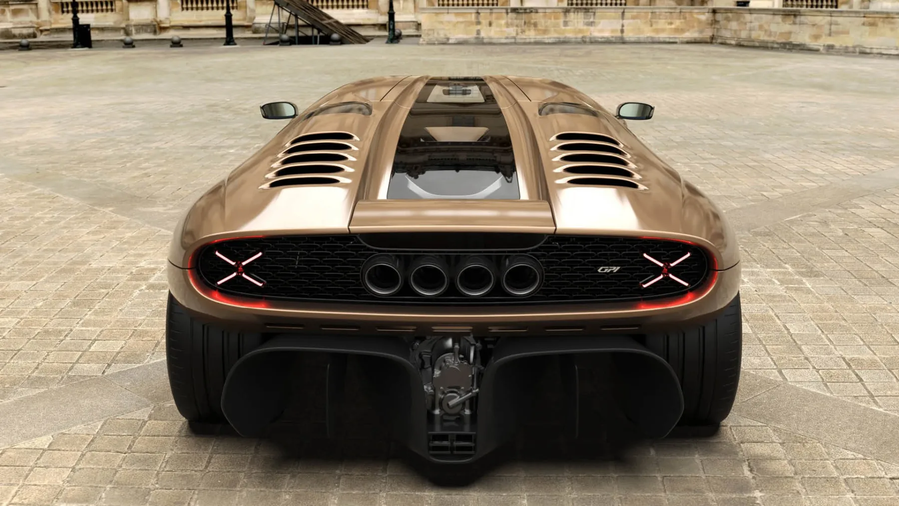 Garagisti & Co. GP1 – analogni V12: 800 hp, 1.000 kg in ročni menjalnik