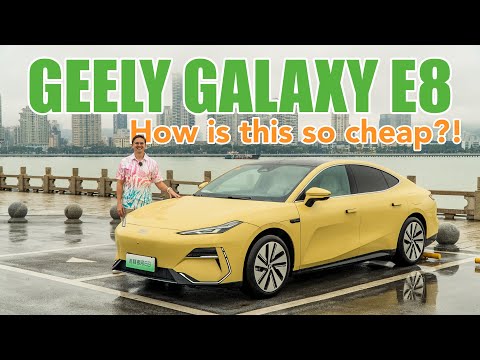 Geely Galaxy E8: kitajski Volkswagen Passat je najbolj aerodinamična limuzina na svetu