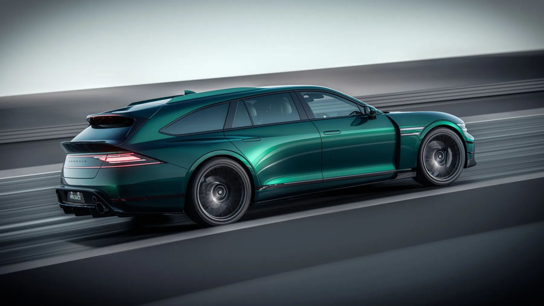 Genesis G90 Wingback Concept: Karavan, ki si ga Nemci ne upajo narediti – Luksuz brez SUV neumnosti