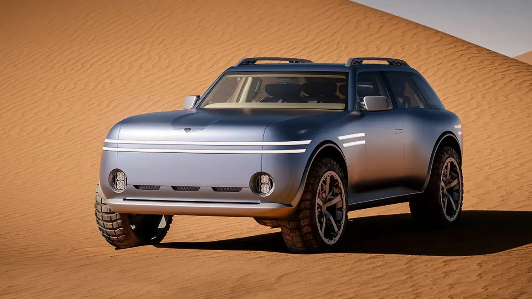 Genesis X Gran Equator – futuristični SUV, ki bi ga vozil tudi Batman