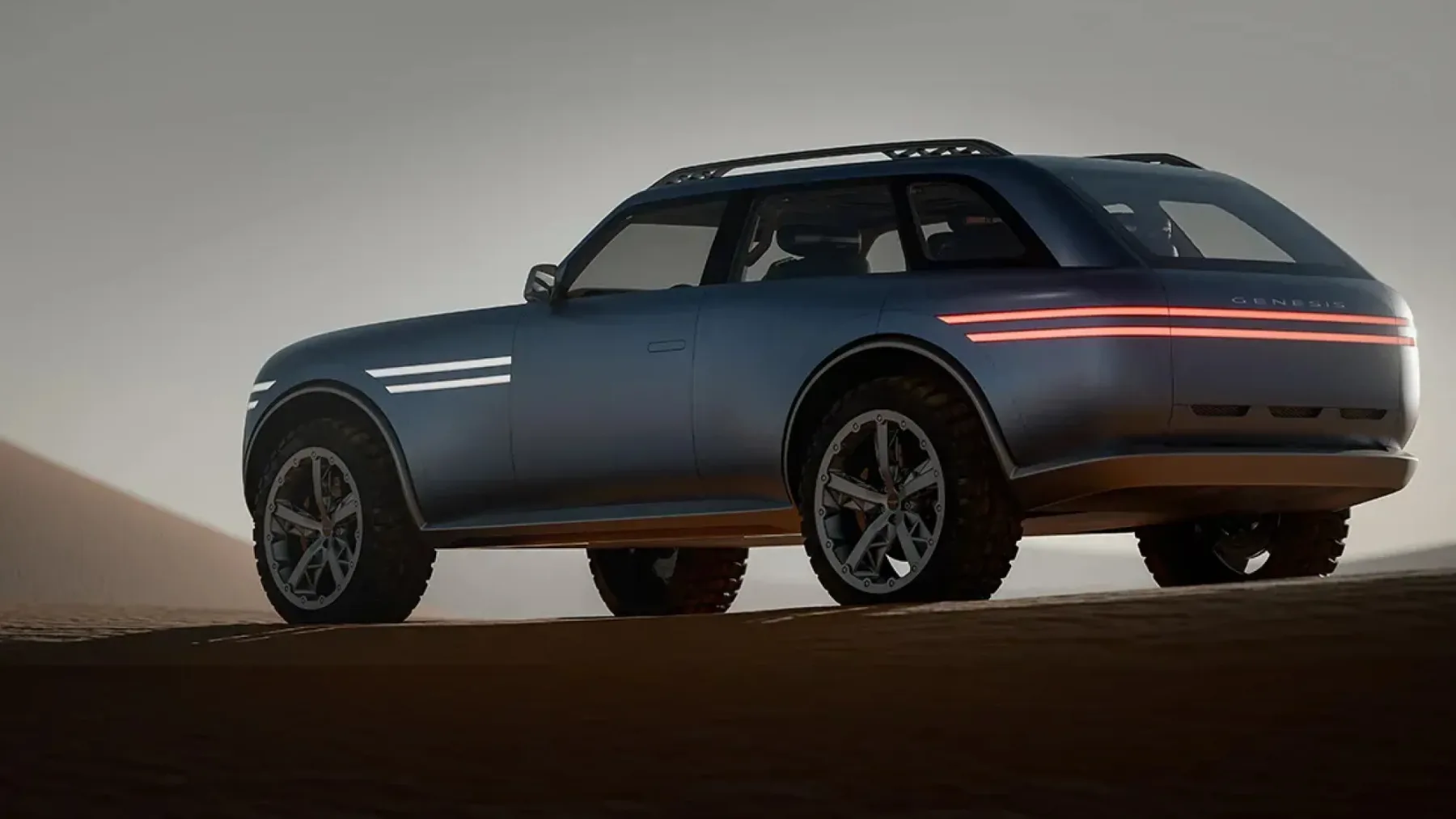 Genesis X Gran Equator – futuristični SUV, ki bi ga vozil tudi Batman