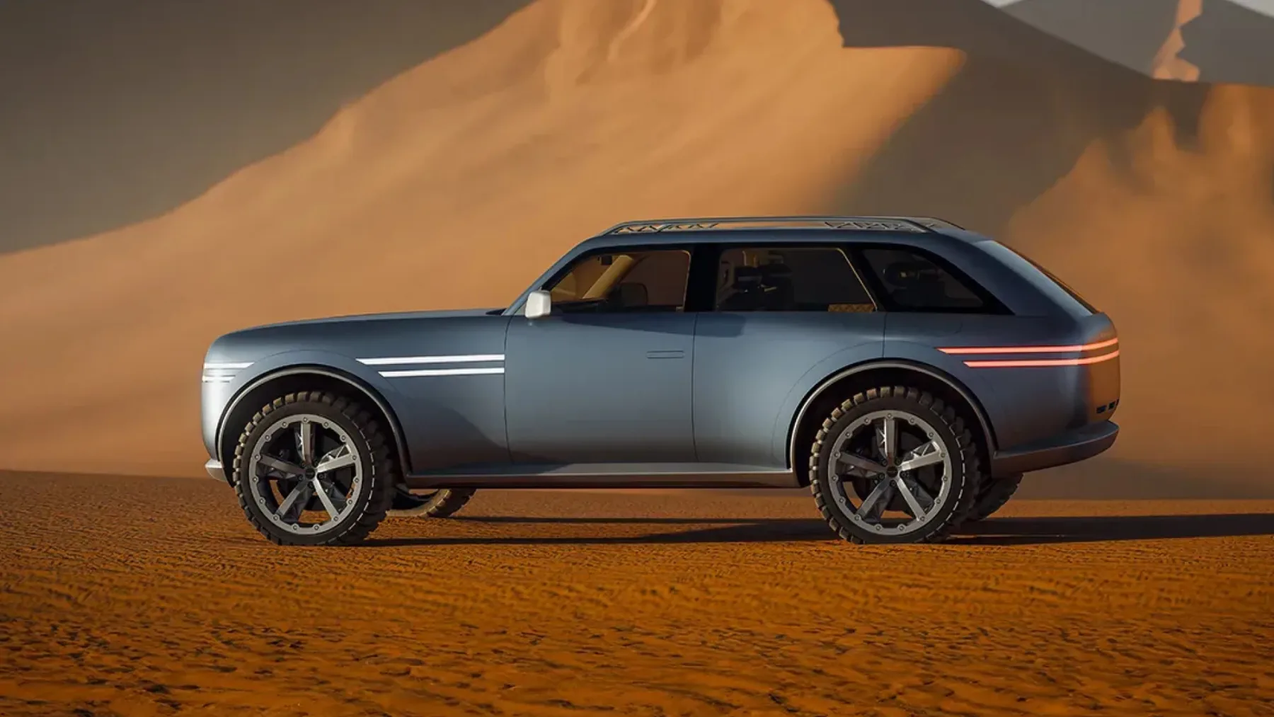 Genesis X Gran Equator – futuristični SUV, ki bi ga vozil tudi Batman