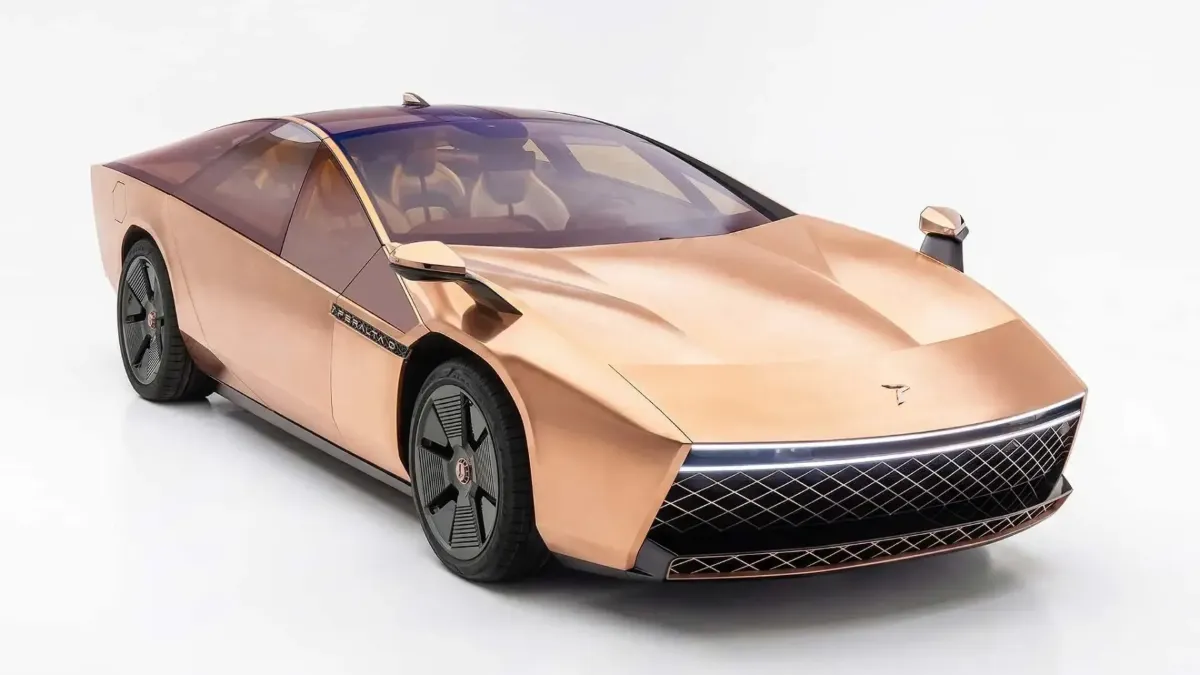 GFG Style Peralta D: Ročno kovani bakreni Maserati, ki prekaša vse zakone sodobnega oblikovanja – slika 1