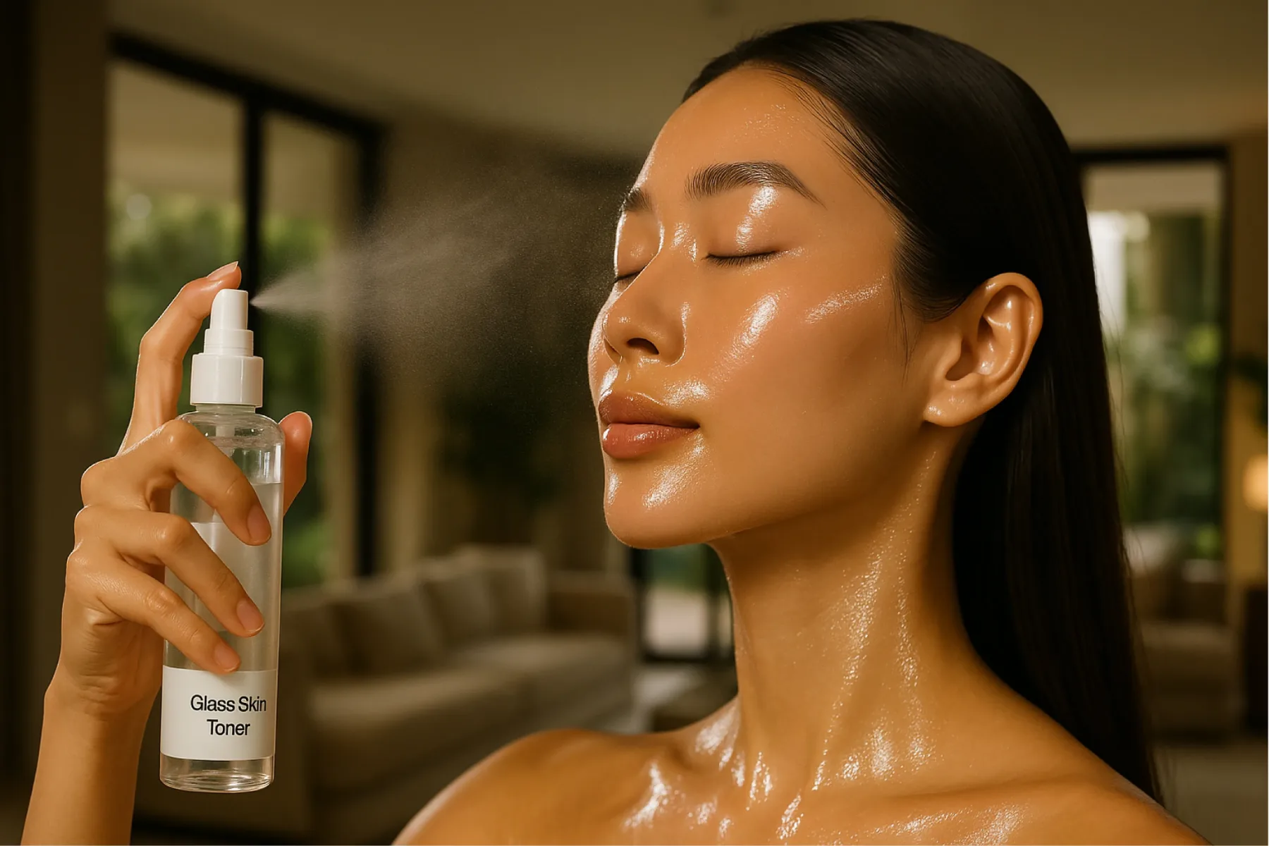 “Glass Skin Toner” narejen doma iz le 2 sestavin: stane manj kot 1 € in prekaša drage serume za 70+ €